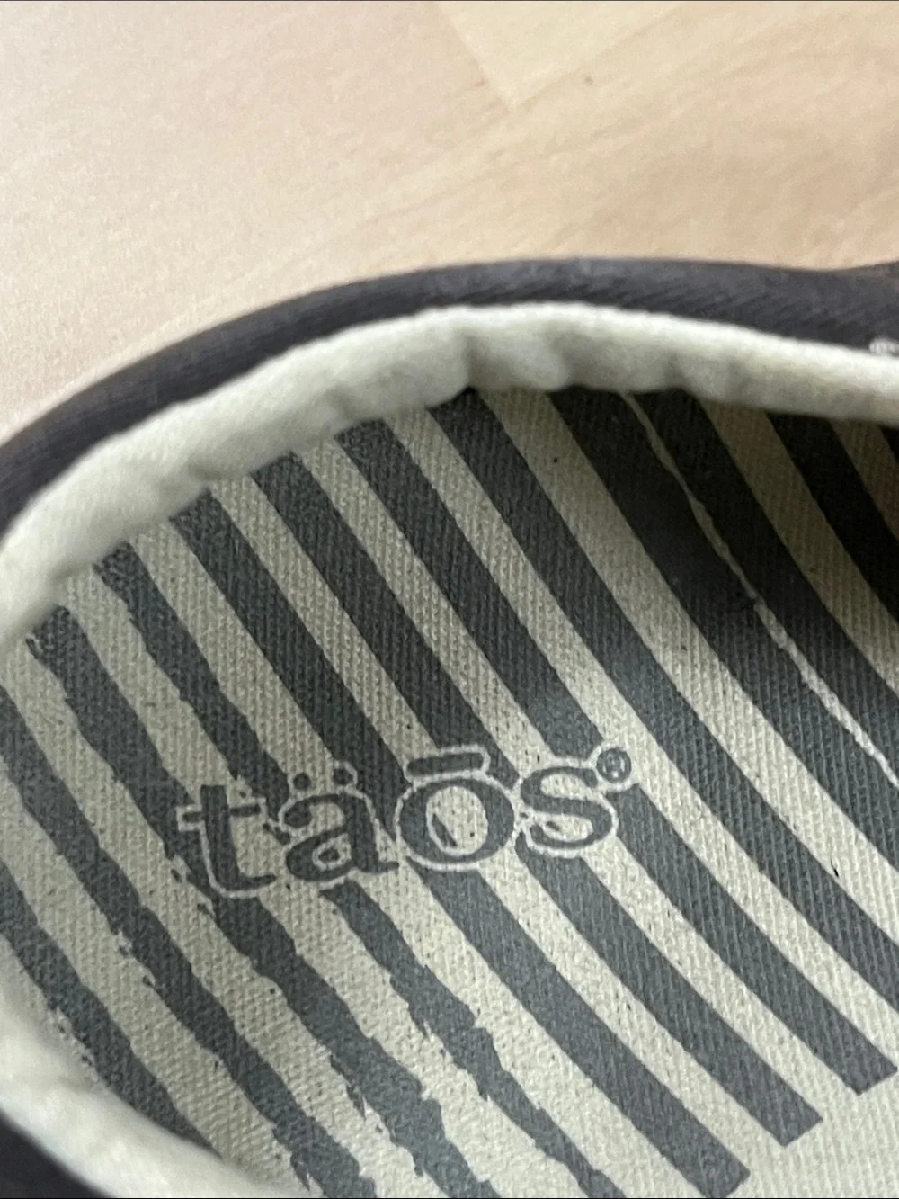 Taos Retro Star RES-12844 Low Lace-Up Gray Canvas Sneakers Women’s 8.5
